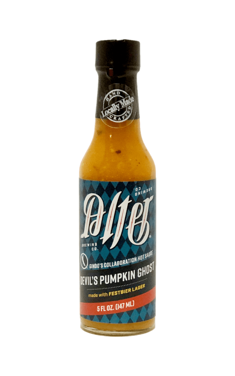 Gindo's Alter Devil's Pumpkin Ghost Hot Sauce