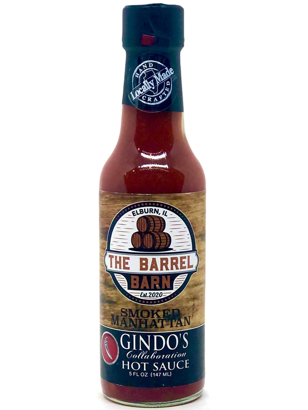 Smoked Manhattan bottle