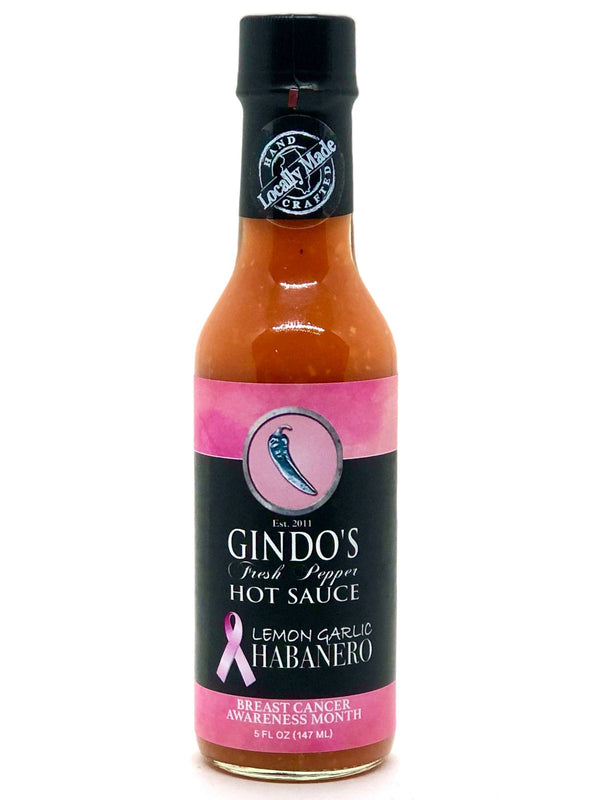 Lemon Garlic Habanero bottle