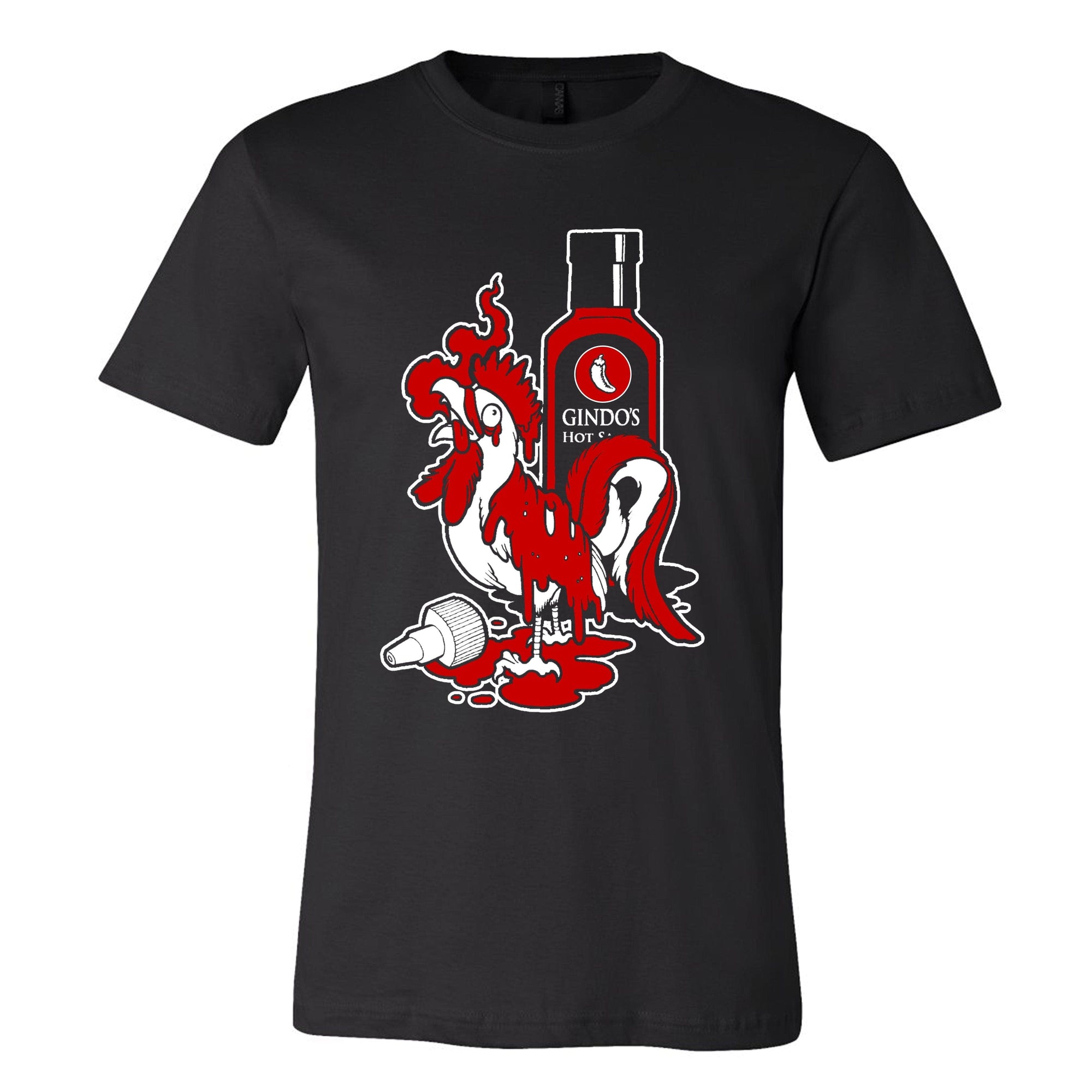 Gindo's Fiery Rooster T-Shirt