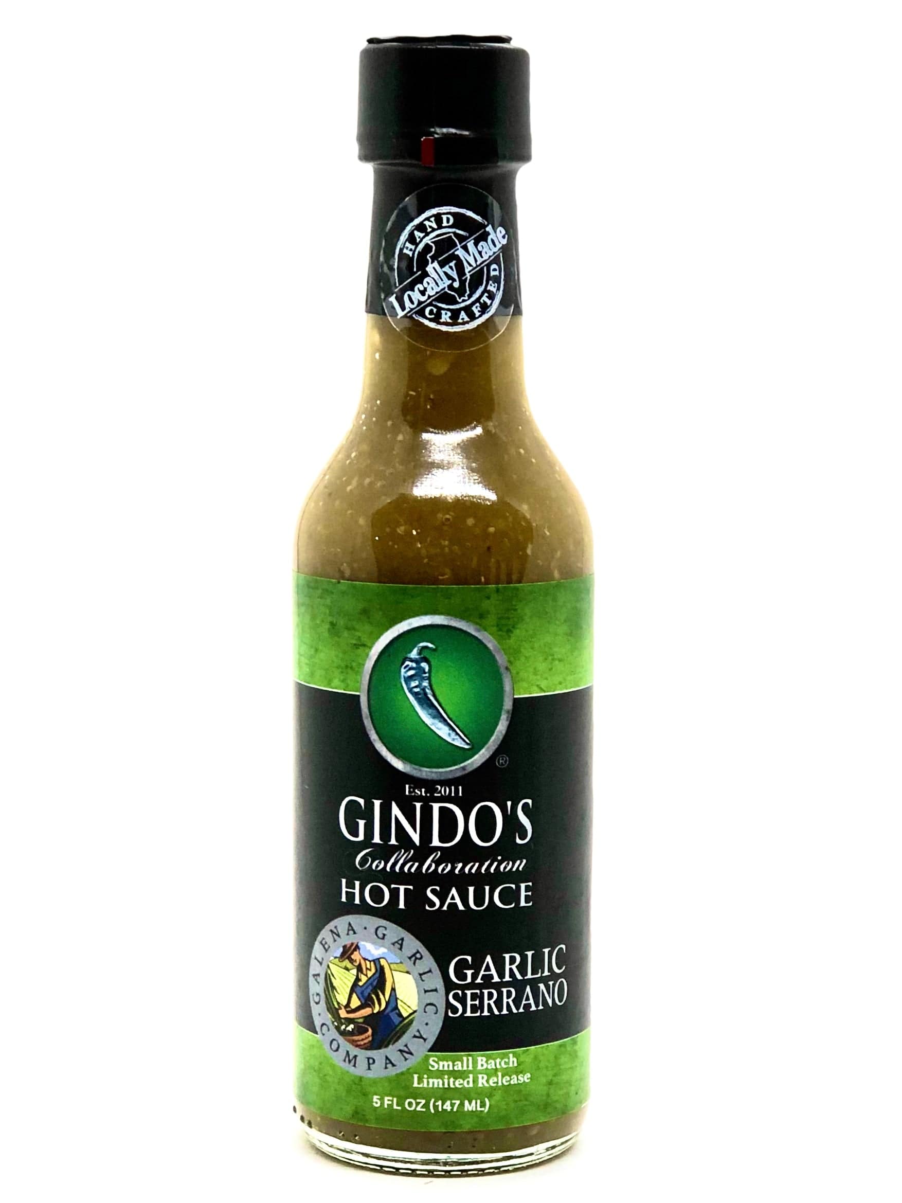 Garlic Serrano Hot Sauce