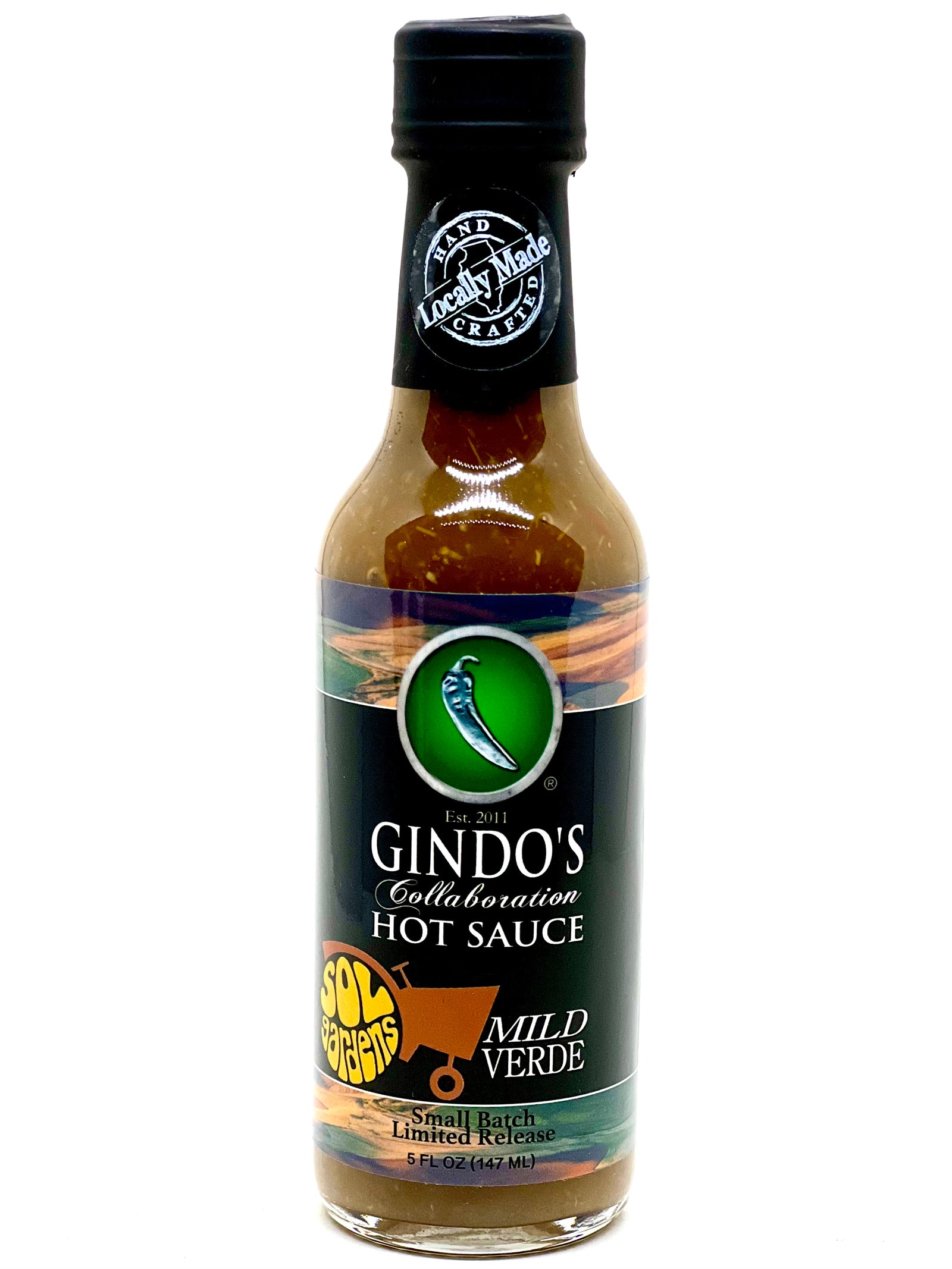 Sol Gardens Mild Verde Hot Sauce