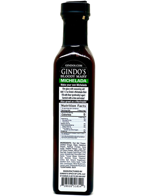 Gindo's Michelada Mix Gindo's Spice of Life Bloody Mary Mix Gindos