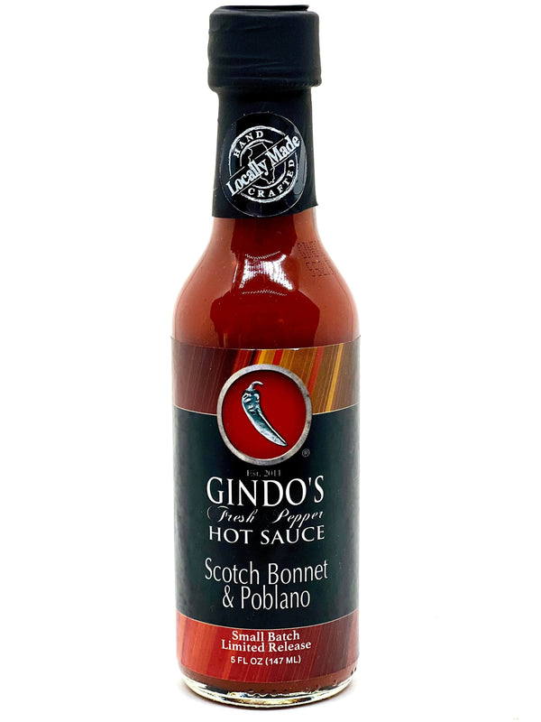 Scotch Bonnet & Poblano bottle