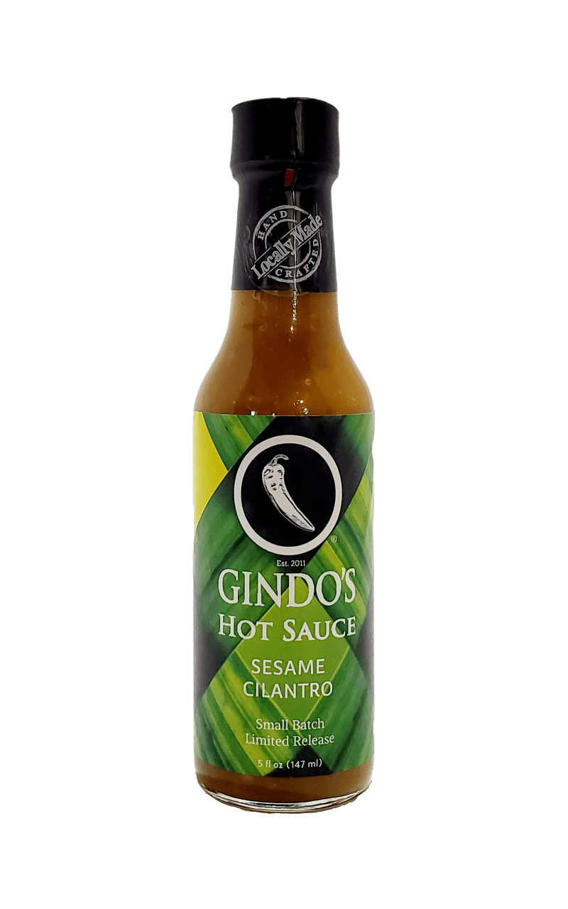 Sesame Cilantro Hot Sauce