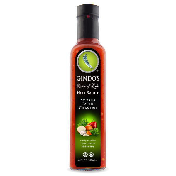 Smoked Garlic Cilantro bottle