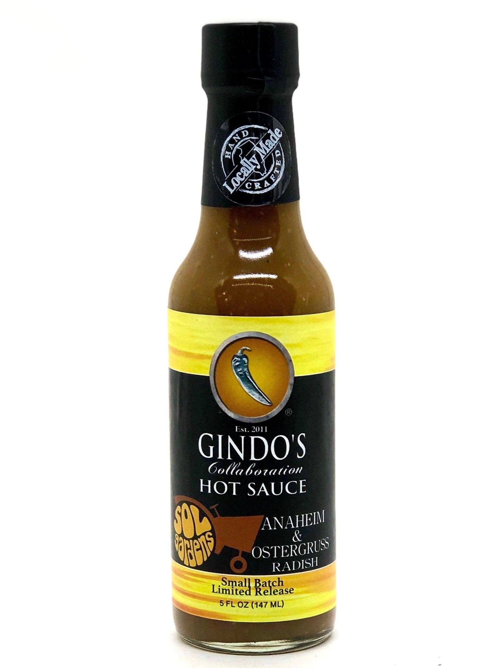 Anaheim & Ostergruss Radish Hot Sauce